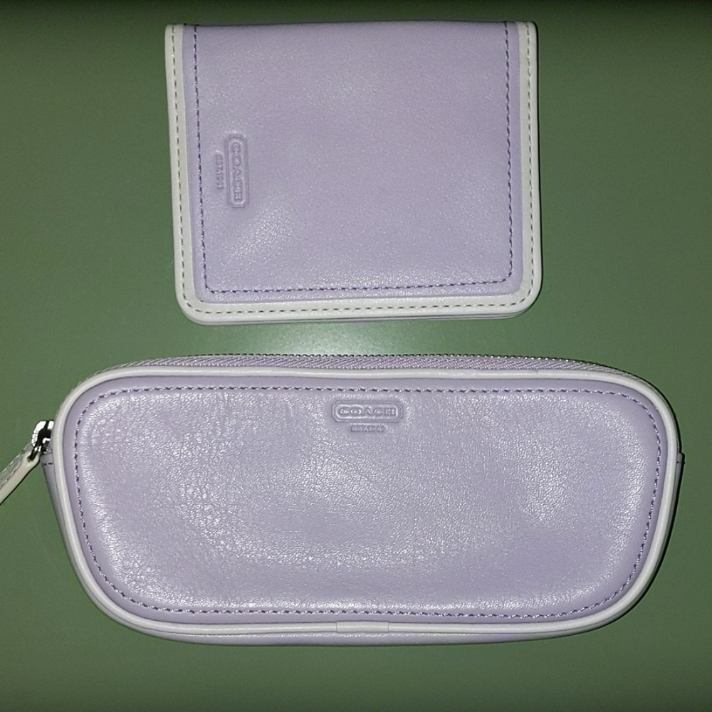 Coach Sunglasses Case and ID Case